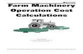 MF2244 Farm Machinery Operation Cost Calculations · additional machinery, may be unavailable in the future. An experiment in no-till farming, requiring less machinery, may turn out