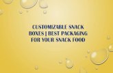 Best Packaging for your Snack Food
