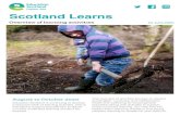 Scotland Learns - education.gov.scot€¦ · literacy. 26 Aug Non-fiction texts: learning new information. Use different sources of information to carry out a task. Use features of