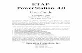 ETAP PowerStation 4 - ISI Academy Eng Courses...Certain names and/or logos used in this document may constitute trademarks, service marks, or trade names of Operation Technology, Inc.