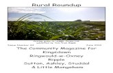 Rural Roundup - Kingsdown Village Hallkingsdownvillagehall.org.uk/assets/docs/Rural Roundup June 2014.pdf · Dr Laurence Davey Email: daveyldavey@aol.com 01304 374 512 St Peter &