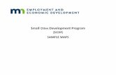 Small Cities Development Program (SCDP) SAMPLE MAPS · Materi W Rd Calvary eran Chu W 68th Gqogle (buffet restaurañt) 2nd Standard Substandard and Substandard and Dilapidated Frostbite