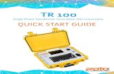 TR 100 User's Manual Rev 1.0 - PDICUSSafety IEC/EN 61010-1, EN 61326-1, EN 61000-3, and EN 61000-4 certified. UL 61010A-1, and CSA-C22.2 standards. External Data Storage USB flash