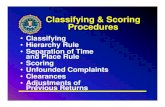 Classifying & Scoring Procedures...into Part I or Part II standard offense categories as defined by the Program. Classifying Classifying & Scoring Procedures (Page 15) (Page 15) Part