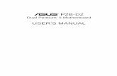 USER’S MANUALdlsvr04.asus.com/pub/ASUS/mb/slot1/440bx/p2b-d2/p2bd2-103.pdf · 2 ASUS P2B-D2 User’s Manual USER'S NOTICE Product Name: ASUS P2B-D2 Manual Revision: 1.03 E294 Release