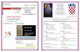 Župni Vjesnik MZM LTD MALA GOSPA EXTERIOR & INTERIOR ...MALA GOSPA News Letter of Croatian Catholic Parish Nativity of Mary 10560 - 98 Street Edmonton, AB, T5H 2N4ZORAN ČAJIĆ Office