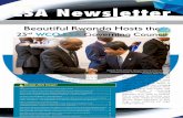 April - June 2018 ESA Newsletter...Rwanda’s Prime Minister, Mr. Edouard Ngirente has called for increased building ... competition in 2017 and again in 2018!! ... Dr. Kunio Mikuriya,
