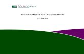 STATEMENT OF ACCOUNTS 2015/16 - Mole Valley - Home...FS3 - Movement in Reserves Statement 21 FS4 - Cash Flow Statement 22 Note 1 - Statement of Accounting Policies 23 Disclosure Notes