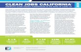 CLEAN JOBS CALIFORNIA 2020 · Entering 2020, California’s clean energy economy had grown for five straight years since this annual report was first released, and clean energy jobs