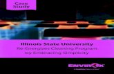 Case Study · 2019. 2. 20. · Case Study Illinois State University ... with Green Certified Mineral Shock for heavy duty mineral deposits. This combination was rolled out in five