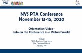 NYS PTA Conference November 13-15, 2020 · 2020. 11. 13. · Approved Meeting Rules. The clock will run uninterrupted unless ordered by the chair. Bylaws Amendments –10 (ten) minutes