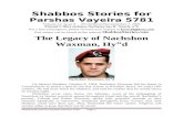 parshasheets.com · Web viewkoshering, about the holidays, the prayers, and even cooked the traditional Shabbat cholent with Dovie. Yet, I wanted to learn more.” We were listening