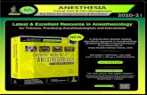 ANESTHESIA catalogue 20-21...Vipin Kumar Dhama ICU Manual Prem Kumar Single Colour | Soft Cover | 1/e, 2017 6.25" x 9.5" | 882 pp | 9789352700301 | ` 2550 Anesthetic Equipment Made