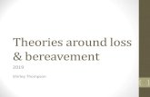 Theories around loss of Loss.pdf · Psychological models of bereavement •John Bowlby’s attachment theory(1969-80) •Kubler Ross (1969) ... •3.Adjust to an environment in which