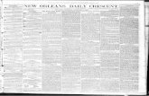 R U f s . NEW ORLEANS DAILY CRESCENT,...NEW ORLEANS DAILY CRESCENT, THIE I' ESOENT IS PUBLISHED DAILY AND WEEKLY, BY J. O. NIXON, No. 70 CAMP STREET. -- TERMS: DAILY, *10; WEEKLY,
