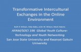 Transformative Intercultural Exchanges in the Online ...€¦ · –Japanese Literature: Manga readings and discussions –National Holidays – postings and synchronous and asynchronous