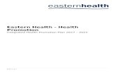 Eastern Health · Web viewEastern Health has an extensive interface with community members and other stakeholders and over 9,000 staff – the majority of which reside in the eastern