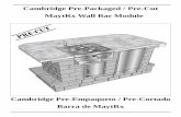 Maytrx Bar Module - Cambridge Pavingstones...Artículos Incluidos en el Kit del Módulo de la Parrilla: 1 - Dintel 32” x 4” x 6” del concreto reforzado 3 - Paquetes plásticos