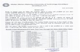  · 2020. 10. 29. · Madan Mohan Malaviya University of Technology-Gorakhpur Gorakhpur, U.P. Date: 29-10-2020 29 2020 2020 -21 Confirmation Fee Rs 40,000.00 Admission Portal 29 2,