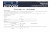 APPLICATION FOR EMPLOYMENT - Contractors Unitedcontractorsunited.com.au/.../11/Application-Form-2019.pdfOR I have made a separate application/enquiry to For more the ATO for a new
