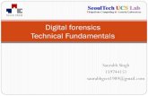 Digital forensics Technical Fundamentals · It allows LAN, MAN, WAN and GAN connections. Forensics value • Switches have CAM tables, routers have routing tables. • tables map