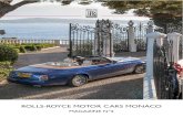 ROLLS-ROYCE MOTOR CARS MONACO - MMC Media Monaco magazine... · THE WORLD’S LEADING SUPERYACHT AUTHORITY enquiries@burgessyachts.com | LONDON +44 20 7766 4300 MONACO +377 97 97