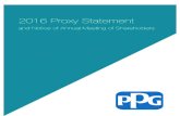 PPG Proxy · 2020. 7. 21. · your proxy card, control number your proxy card, on your proxy card voter instruction included in your voter instruction or voter instruction form or