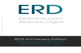2016 Anniversary Edition · PDF file

2016. 11. 1. · 2016 Anniversary Edition Get ERD for only $19.99/month November 2nd - 5th, 2016 Digest