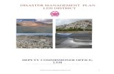 DISASTER MANAGEMENT PLAN LEH DISTRICT - JKSDMA · 2016. 12. 20. · District Disaster Management Plan for Leh 8 3.1 DISTRICT PROFILE Leh district part of ladakh region spread over