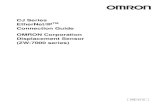 EtherNet/IPTM Connection Guide OMRON Corporation ......Displacement Sensor ZW-7000 series Confocal Fiber Type Displacement Sensor User’s Manual (Cat. No. Z362). Additional Information