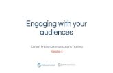 Engaging with your audiences. Session... · Learning objectives •Understand the role of communicators and the means to identify, support and amplify peer messengers •Get insight