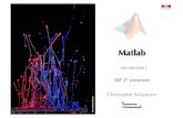 9.Algo Matlab I.r13.1pptx - EPFL...2018/08/09  · – FGV, State machine, producer-consumer, events loop 3 Module 9 • Matlab introduction • Environnement • Matlab interactif