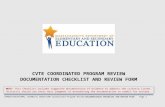 CVTE Coordinated Program Review Documentation Checklist ... · Web viewChild Labor Bulletin 101 – Child Labor Requirements in Nonagricultural Occupations under the Fair Labor Standards