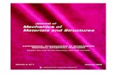 Journal of Mechanics of Materials and Structures...EXPERIMENTAL INVESTIGATIONS OF SPONTANEOUS BIMATERIAL 175 Material Property Homalite-100 Polycarbonate Young’s Modulus E (MPa)
