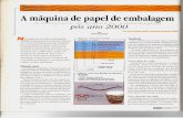 PUBLICIT`RIO ADVERTISEMENT INFORMATIONS A mÆquina de … 07_novas... · 2009. 12. 9. · quanto à qualidade A VoithSulzer ofere ceconceito de mÆquina para alta produçªo eficiŒncia