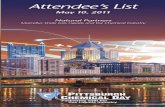 Chemistry moves the world. Attendee’s List LANXESS moves ...€¦ · Schibley Solvents & Chemicals Co., Inc Ara Asadorian Rick Harris Reed Schibley Sea-Land Chemical Co. Mark G.