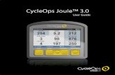 CycleOps Joule™ 3 - Quarq...Joule 3.0 User Guide page 5 Chapter 1: Starting Out Thank you for purchasing CycleOps Joule 3.0, the first cycling computer designed for cyclists who