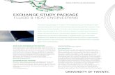 EXCHANGE STUDY PACKAGE FLUIDS & HEAT ENGINEERING · Dynamics, such as Magneto-Hydro-Dynamics, Geophysical Fluid Dynamics, Hydrodynamics of ships, Experimental or Numerical Aero-acoustics,