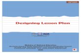 DESIGNING LESSON PLAN...Designing Lesson Plan – MGMP Bahasa Inggris 5 7. Time allotment Time is allocated as much as needed to achieve the Basic competency and the learning load.