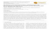 Synthesis and Characterization of Polyacrylamide Crosslinked …article.ijogce.org/pdf/10.11648.j.ogce.20150304.11.pdf · International Journal of Oil, Gas and Coal Engineering 2015;