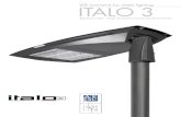 LED luminaire for street lighting ITALO 3...the pole height. SV Coordinate system C-Gamma, polar graph. Gamma Angles 180 120 105 90 75 60 45 105 90 75 60 45 30 15 0 15 30 150 150 300