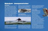 Bücker Jungmeister · is made of 0,8mm birch plywood steam bent. The same plywood is used for the trailing edge and the capstrips. The hardware used to connect the wire struts is