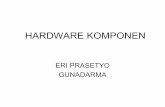 HARDWARE KOMPONEN - eri.staff.gunadarma.ac.ideri.staff.gunadarma.ac.id/Downloads/files/28852/bahanajar3.pdf · Processors • What is a processor? – Artifact that computes (runs