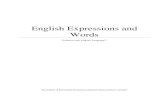 English Expressions and Words - Weeblygceguide.weebly.com/uploads/2/5/7/9/25797590/english...For years she had lived with her aunt, a bad-tempered, acid-tongued woman who made her