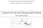 Aspects of Aircraft Design and Control - ariadacapo · 2014. 2. 7. · Aspects of Aircraft Design and Control Introduction Aspects of Aircraft Design and Control Olivier Cleynen –