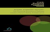 ACGME SUMMARY REPORT...2020/09/30  · 2 • CLER: Pursuing Excellence ACGME Summary Report @2020 Accreditation Council for Graduate Medical Education (ACGME) ISBN: 978-1-945365-36-2