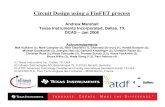 Circuit Design using a FinFET process€¦ · Vin [mV] Vo u t [V] Bandgap [6] Conventional circuit design, but using gated diode 0 200 400 600 800 1000 1200 1400 1600 1800 0 200 400