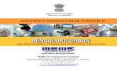 DISTRICT INDUSTRIAL PROFILEmsmedibangalore.gov.in/files/Bengaluru Urban.pdfMSME-Development Institute (Ministry of MSME, Govt. of India) Rajaji Nagar Industrial Area, Bengaluru. -