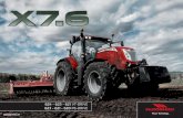 EFFICIENCY AT ITS VERY BEST - McCormick...engineers have further upgraded McCormick’s X7.6 tractor range, which now leads its class in efficiency, performance, flexibility and comfort.