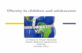 Obesity in children and Annual Conference/Saturday_Khater.pdfآ  of ALAT (NAFL) > 10 years of age ...